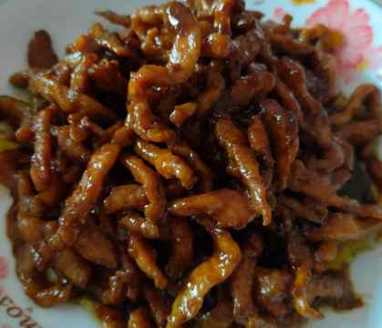 京酱肉丝